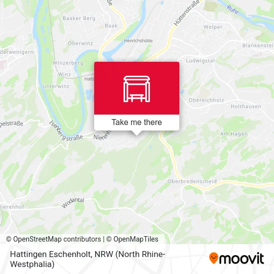 Карта Hattingen Eschenholt