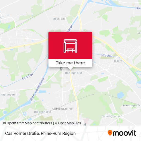 Cas Römerstraße map
