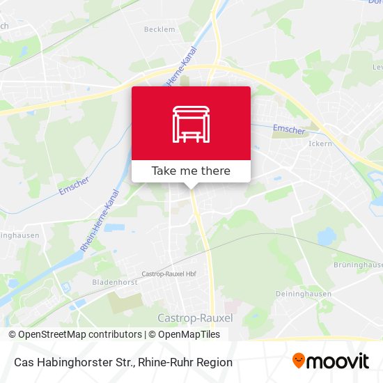 Cas Habinghorster Str. map