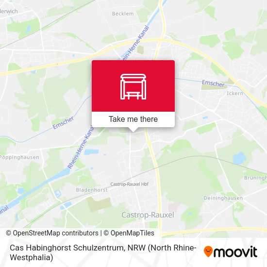 Карта Cas Habinghorst Schulzentrum