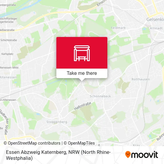 Карта Essen Abzweig Katernberg