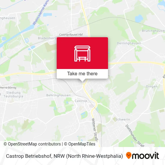 Castrop Betriebshof map