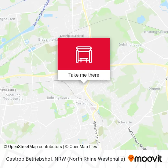 Castrop Betriebshof map