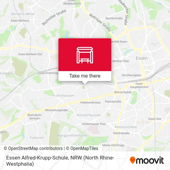 Essen Alfred-Krupp-Schule map