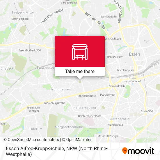 Essen Alfred-Krupp-Schule map