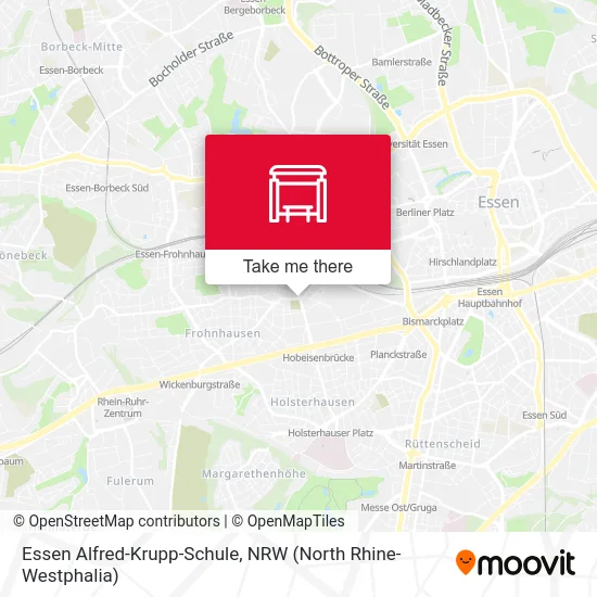 Essen Alfred-Krupp-Schule map