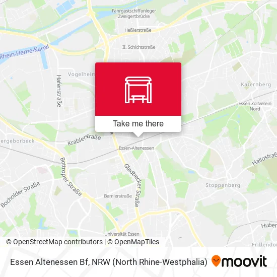 Карта Essen Altenessen Bf