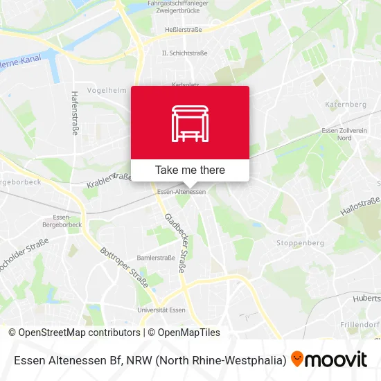 Карта Essen Altenessen Bf