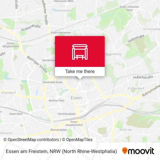 Карта Essen am Freistein
