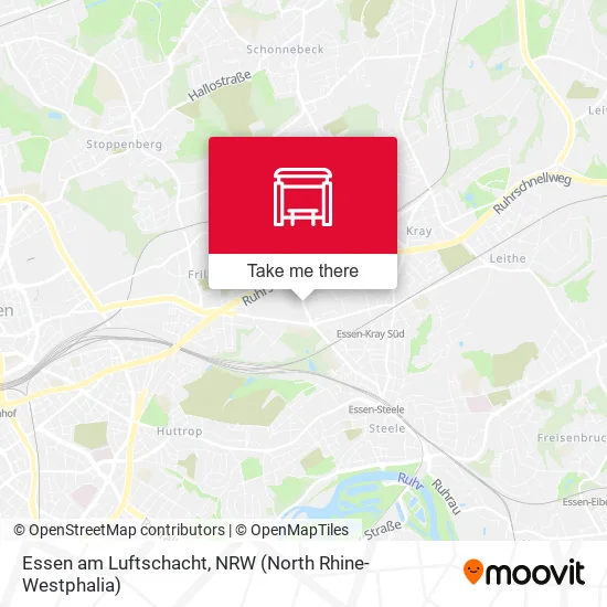 Карта Essen am Luftschacht