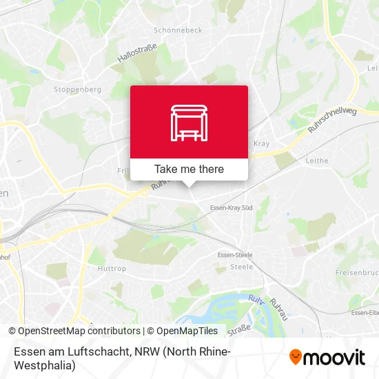 Карта Essen am Luftschacht
