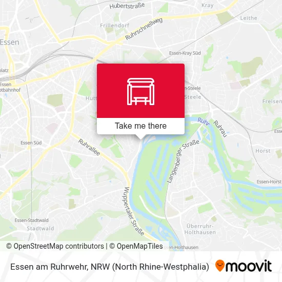 Essen am Ruhrwehr map