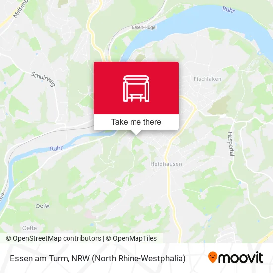 Карта Essen am Turm