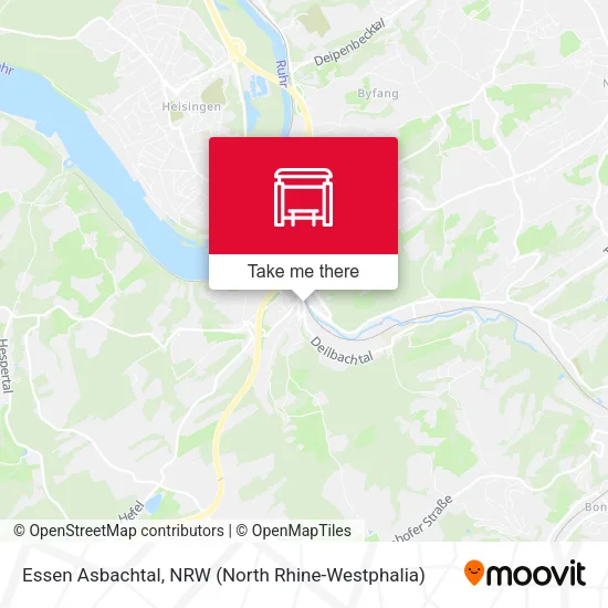 Карта Essen Asbachtal