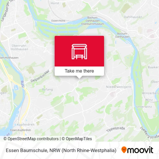 Карта Essen Baumschule