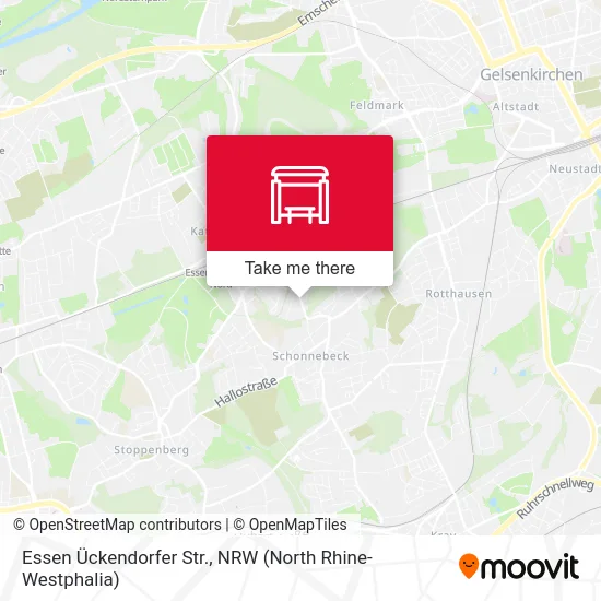 Essen Ückendorfer Str. map