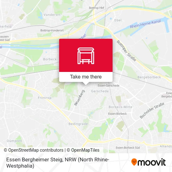 Карта Essen Bergheimer Steig