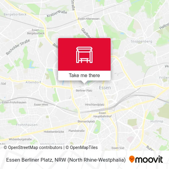 Карта Essen Berliner Platz