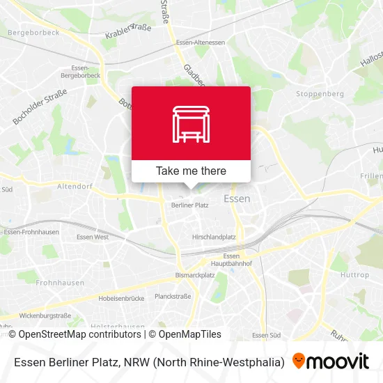 Карта Essen Berliner Platz