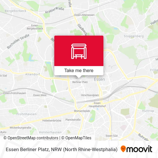 Карта Essen Berliner Platz