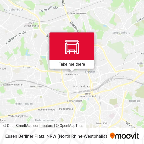 Карта Essen Berliner Platz