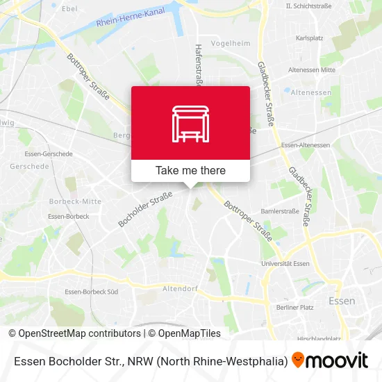 Карта Essen Bocholder Str.