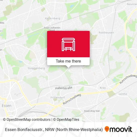 Карта Essen Bonifaciusstr.