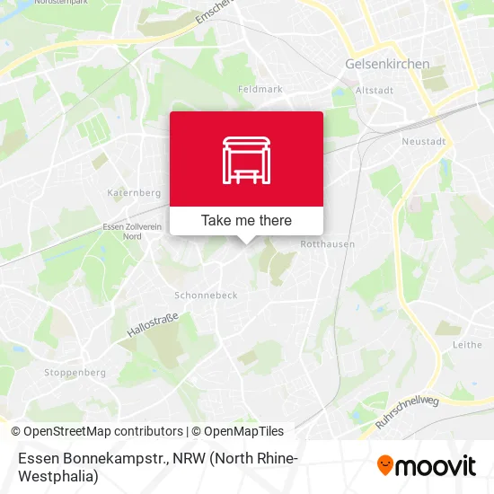 Карта Essen Bonnekampstr.