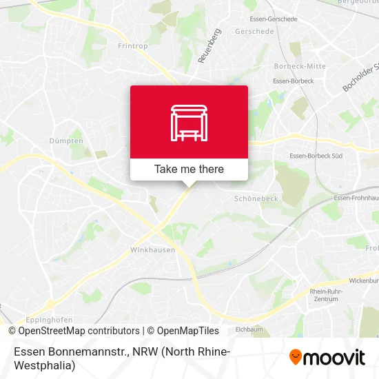 Карта Essen Bonnemannstr.