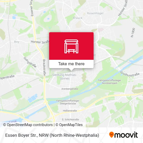Карта Essen Boyer Str.