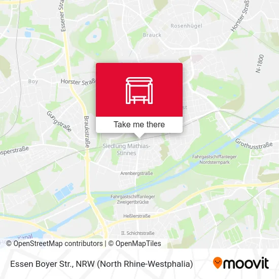 Карта Essen Boyer Str.
