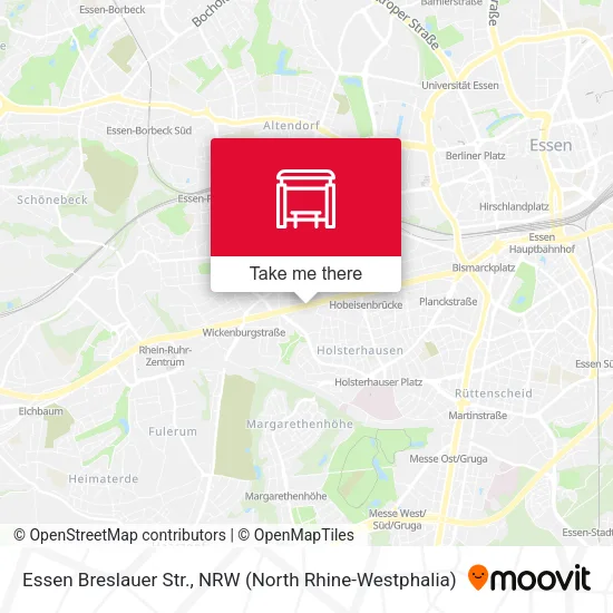 Essen Breslauer Str. map