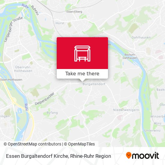 Essen Burgaltendorf Kirche map
