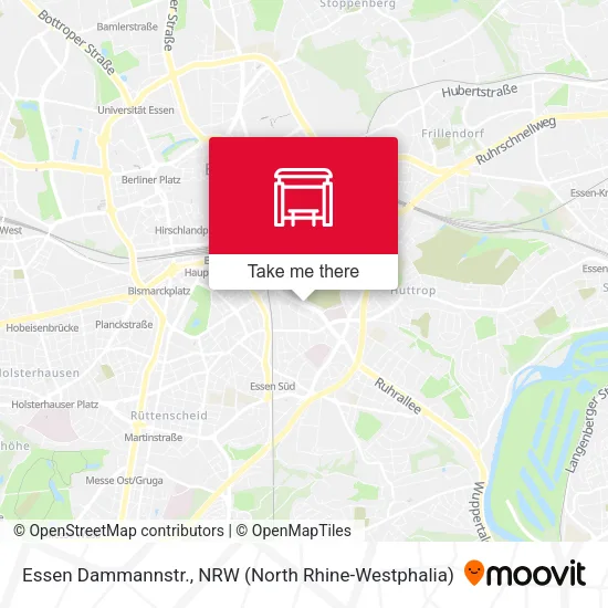 Карта Essen Dammannstr.