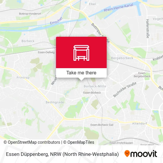 Карта Essen Düppenberg