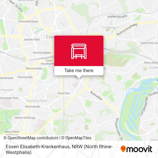 Карта Essen Elisabeth-Krankenhaus