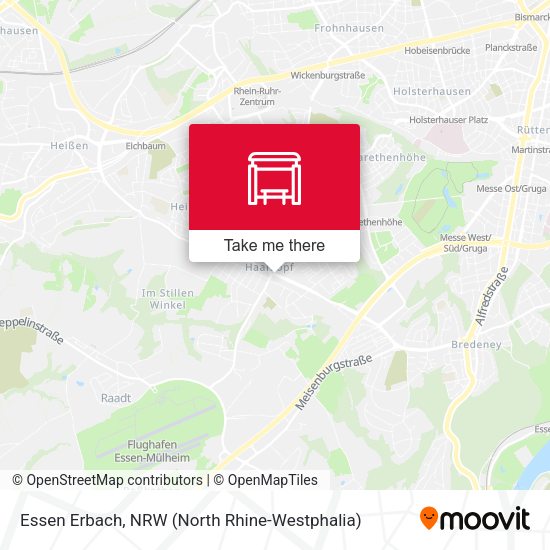 Карта Essen Erbach