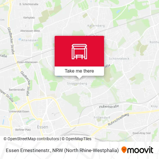 Карта Essen Ernestinenstr.