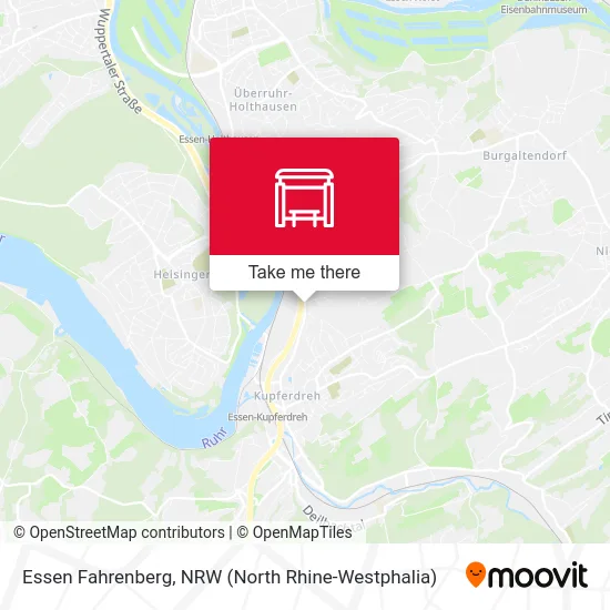 Essen Fahrenberg map