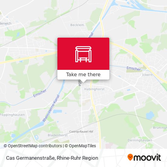 Cas Germanenstraße map