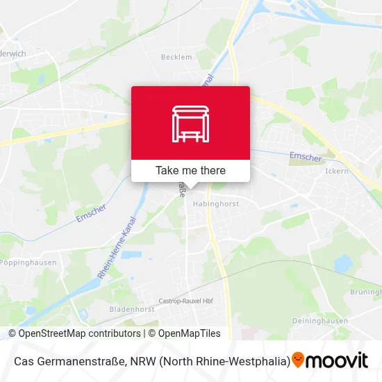 Cas Germanenstraße map