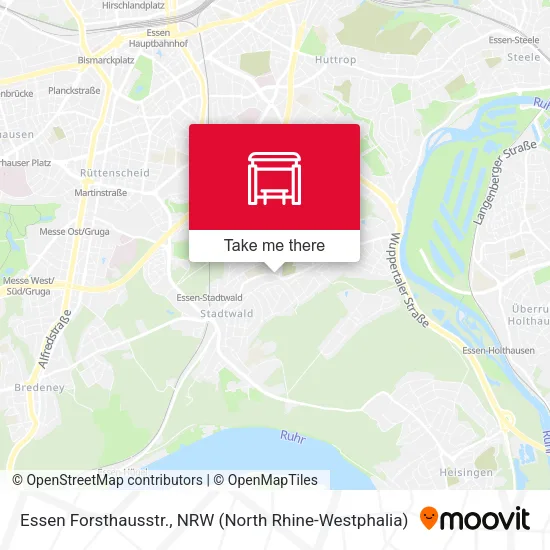 Карта Essen Forsthausstr.