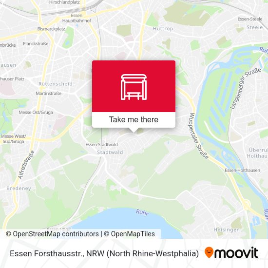 Карта Essen Forsthausstr.