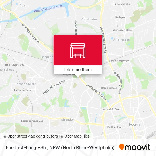 Карта Friedrich-Lange-Str.