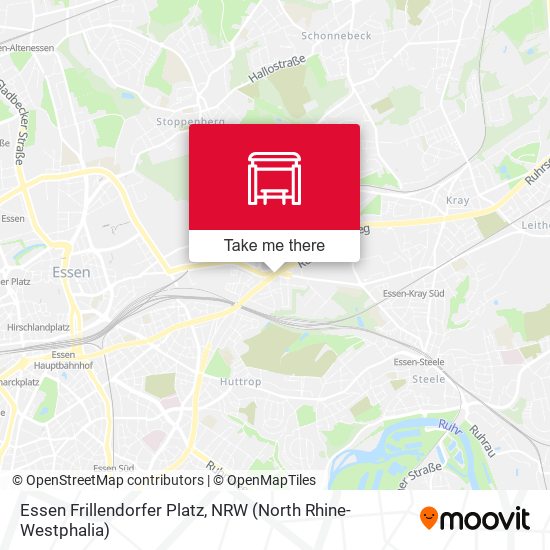 Essen Frillendorfer Platz map