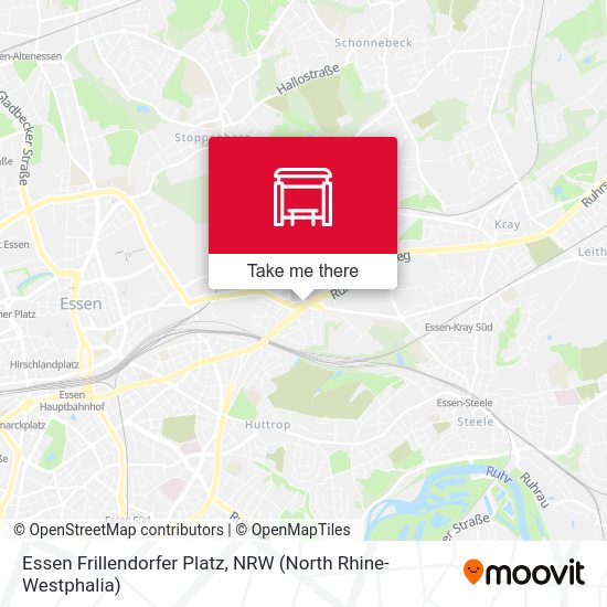 Essen Frillendorfer Platz map