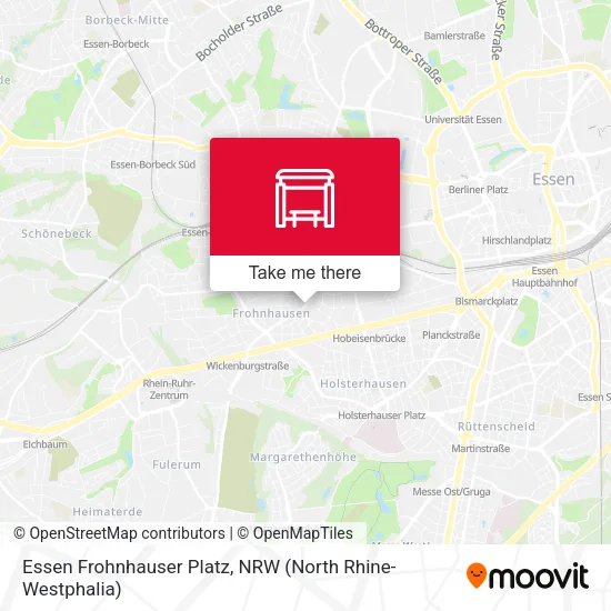 Карта Essen Frohnhauser Platz