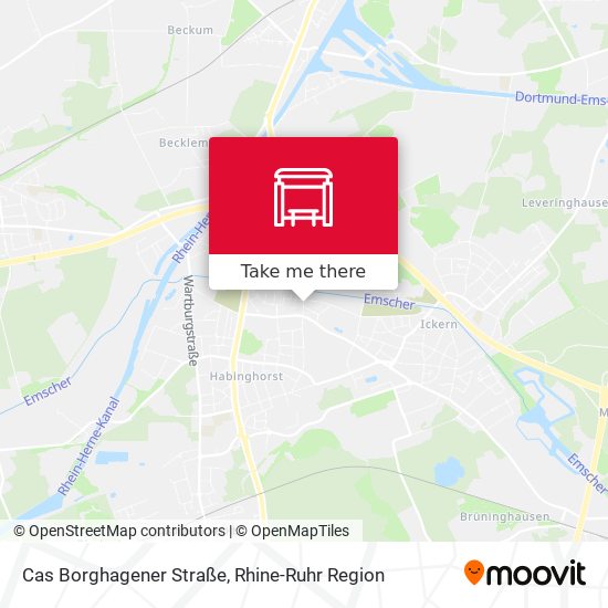Cas Borghagener Straße map