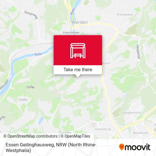 Карта Essen Geilinghausweg