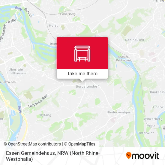 Essen Gemeindehaus map